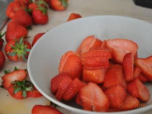 Tarte aux fraises ♥