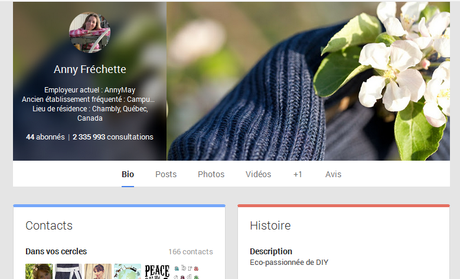 Les méandres de google+ Les méandres de google+