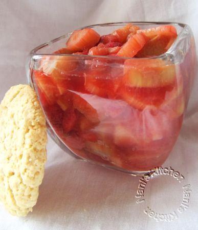 compote fraises rhubarbe  (1)