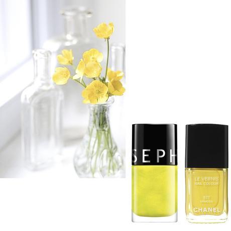 ambiance-jaune,-vernis-a-ongles-sephora-chanel