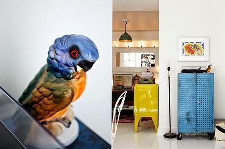 Amsterdam / Un intérieur hétéroclite avec des meubles vintage / Amsterdam / Un intérieur hétéroclite avec des meubles vintage /