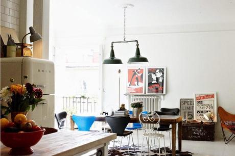 Amsterdam / Un intérieur hétéroclite avec des meubles vintage / Amsterdam / Un intérieur hétéroclite avec des meubles vintage /