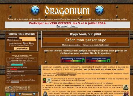Dragonium jeu de rôle en ligne gratuit WMORPGMMORPG Mozilla Firefox Dragonium : un WMORPG gratuit adapté aux non voyants