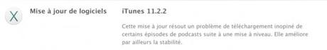 iTunes passe en version 11.2.2