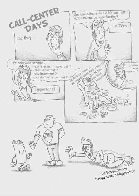 Call-Center Days ou la journée d'un enquêteur téléphonique.
