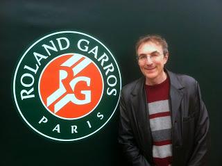Philippe Dornbusch à Roland Garros - Photo © Chess & Strategy   