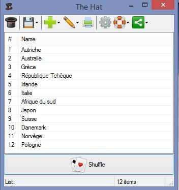 D'un pays à l'autre : tirage du pays #1