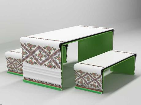 Collection Corian brodé par Yaroslav Galant 