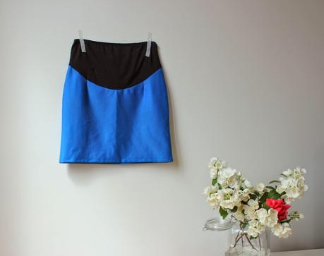 Jupe de grossesse : le patron de la ceinture en jersey