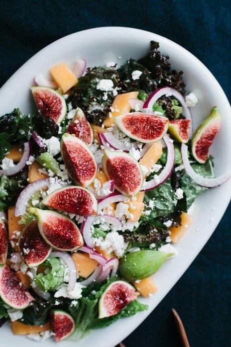 16 idées de salade sucré salé ! Salade sucrée salée avec des figues