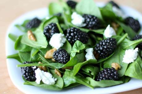 16 idées de salade sucré salé ! salade sucree salee mures