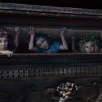 Les fées interprêtés par Imelda Staunton, Juno Temple, Lesley Manville dans Maléfique ©2014 Disney