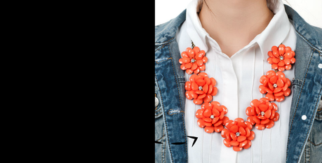 Cher ou pas cher: le collier statement à fleurs? #QuestionQuiz