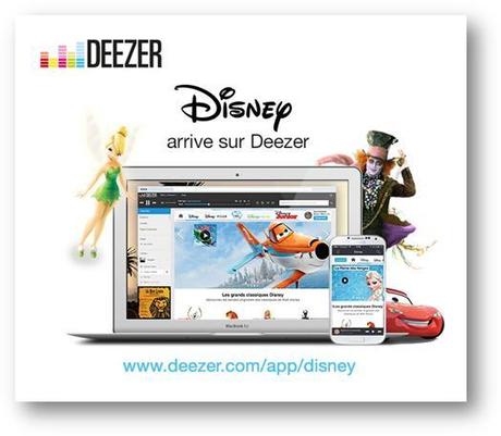 Découvrez l’application Disney sur Deezer !‏