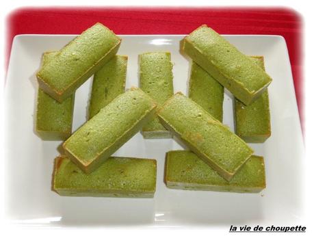 financiers au thé Matcha-2080