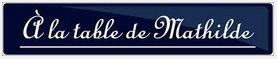 Logo A la Table de Mathilde