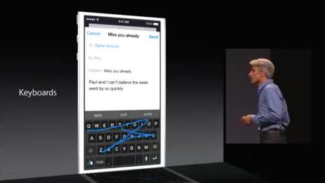 ios 8 clavier swiftkey ipad iphone iOS 8 vous permettra dinstaller le clavier de votre choix