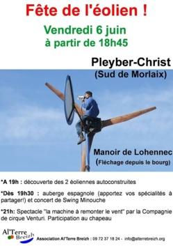 Al'Terre Breizh. 5 jours pour construire une éolienne domestique !