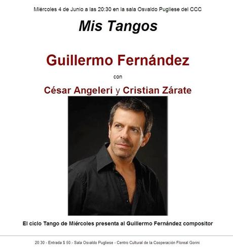 Guillermo Fernández compositeur au CCC demain [à l'affiche]