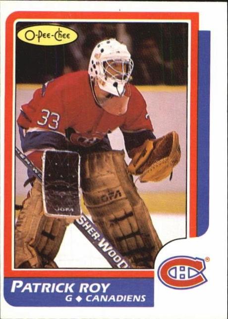 Hockey card of the day :   1986-87 O-Pee-Chee #53 Patrick Roy RC  #card #hockey #trade