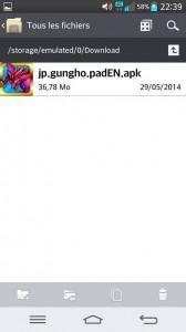 Installer Puzzle & Dragons sur Android Dossier Installation Application Android