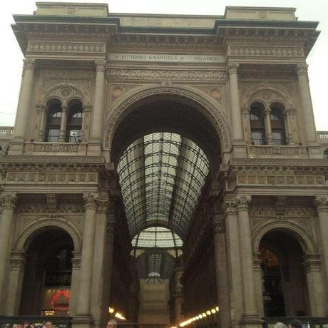 Postcard from Milan // two weeks ago Galleria Milano