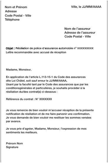 Assurance Auto Resiliation Via La Loi Chatel Paperblog Assurance Auto Resiliation Via La Loi Chatel Paperblog