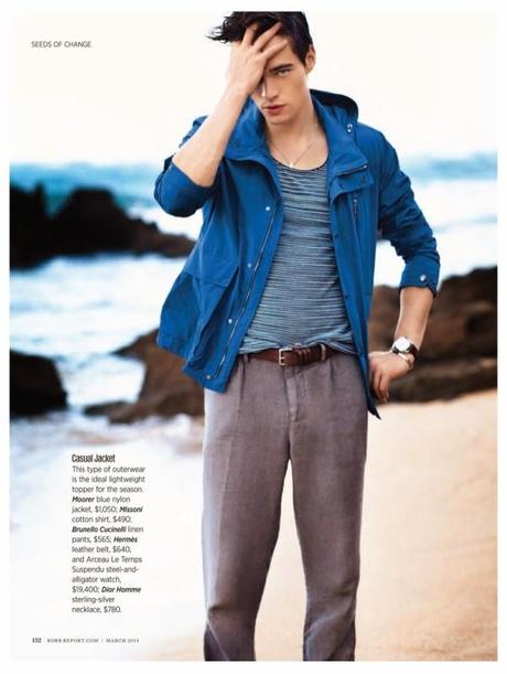 La mode pour Homme du printemps et été 2014 par Robb Report.