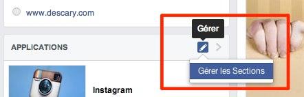 page facebook gerer et reorganiser les widget 1 Voici ce que vous devez savoir à propos des nouvelles Pages Facebook