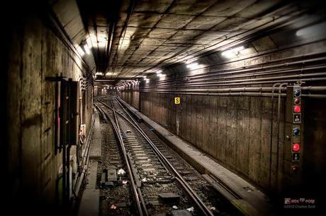 photo de charles bodi representant un couloir de metro