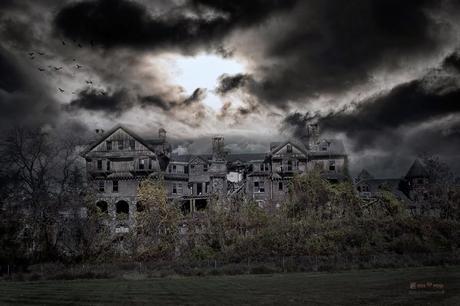 photo de charles bodi representant une maison pour filles abandonnée