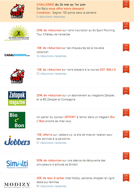 RUNNING HEROES le site qui récompense les coureurs