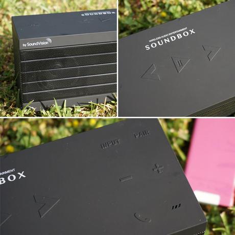 Une mini enceinte portable SoundVision BS-100