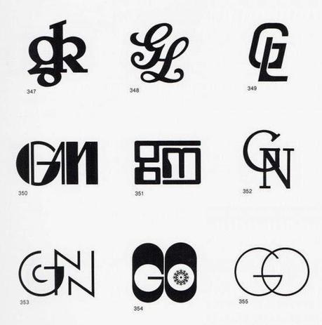 Alphabet de monogrammes