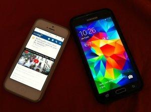 J'aime/j'aime pas : mon avis sur le Galaxy S5 vs iPhone 5