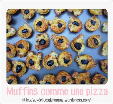 Muffins comme une pizza