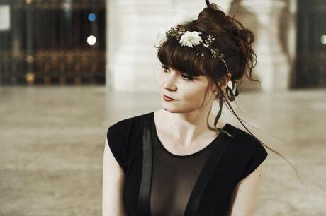 look couronne fleurs