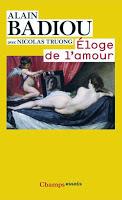 Eloge de l'amour, Alain Badiou