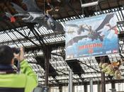 dragons DreamWorks envahissent Gare Lyon #Dragons2
