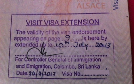 Sri Lanka : comment prolonger son ETA en visa de 3 ou 6 mois ?