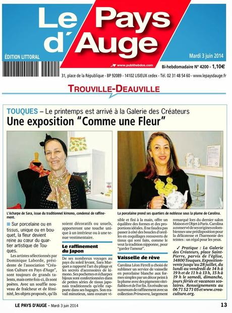 Dans la presse !