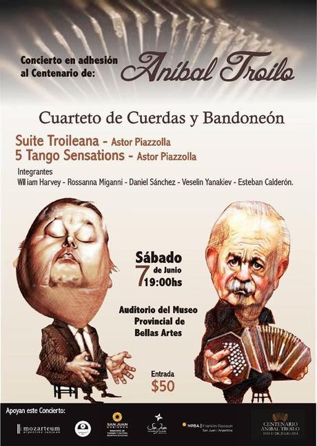 Centenaire Troilo à San Juan samedi [à l'affiche]