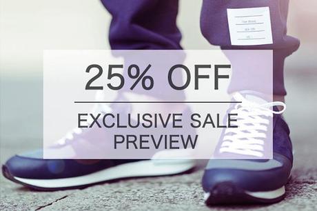END. 25% OFF EXCLUSIVE SALE PREVIEW
