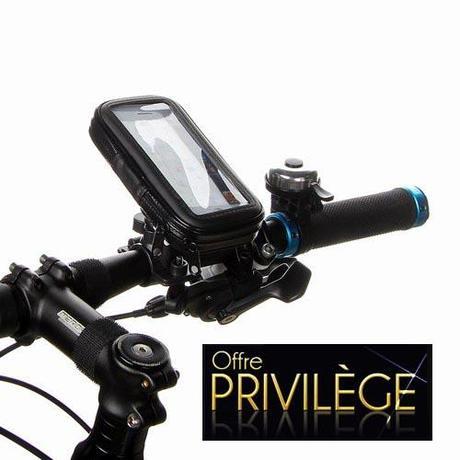 Offre privilège : -50% sur les supports vélo universel, iPhone, Samsung Galaxy, HTC One