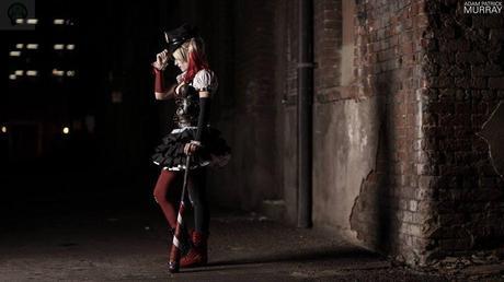 harley waits by maisedesigns d7crx6a Cosplay   Harley Quinn   Steampunk #13  steampunk Harley Quinn Cosplay 