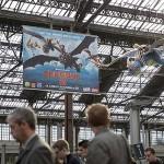 Dragons 2 - Les dragons envahissent la gare de Lyon Crédits photo : Pascal Montary