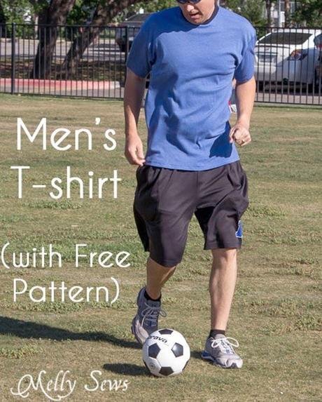 patron t shirt homme Patron gratuit : un t shirt basique pour homme