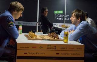 Norway Chess R05 : Carlsen vs Aronian
