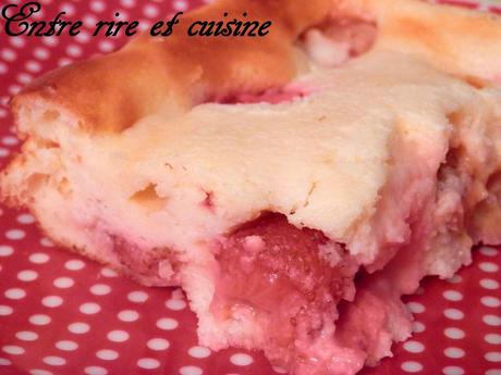 Gâteau au Fromage Blanc et Fraises