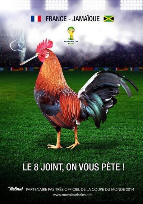 Un coq, un pétard … France – Jamaïque